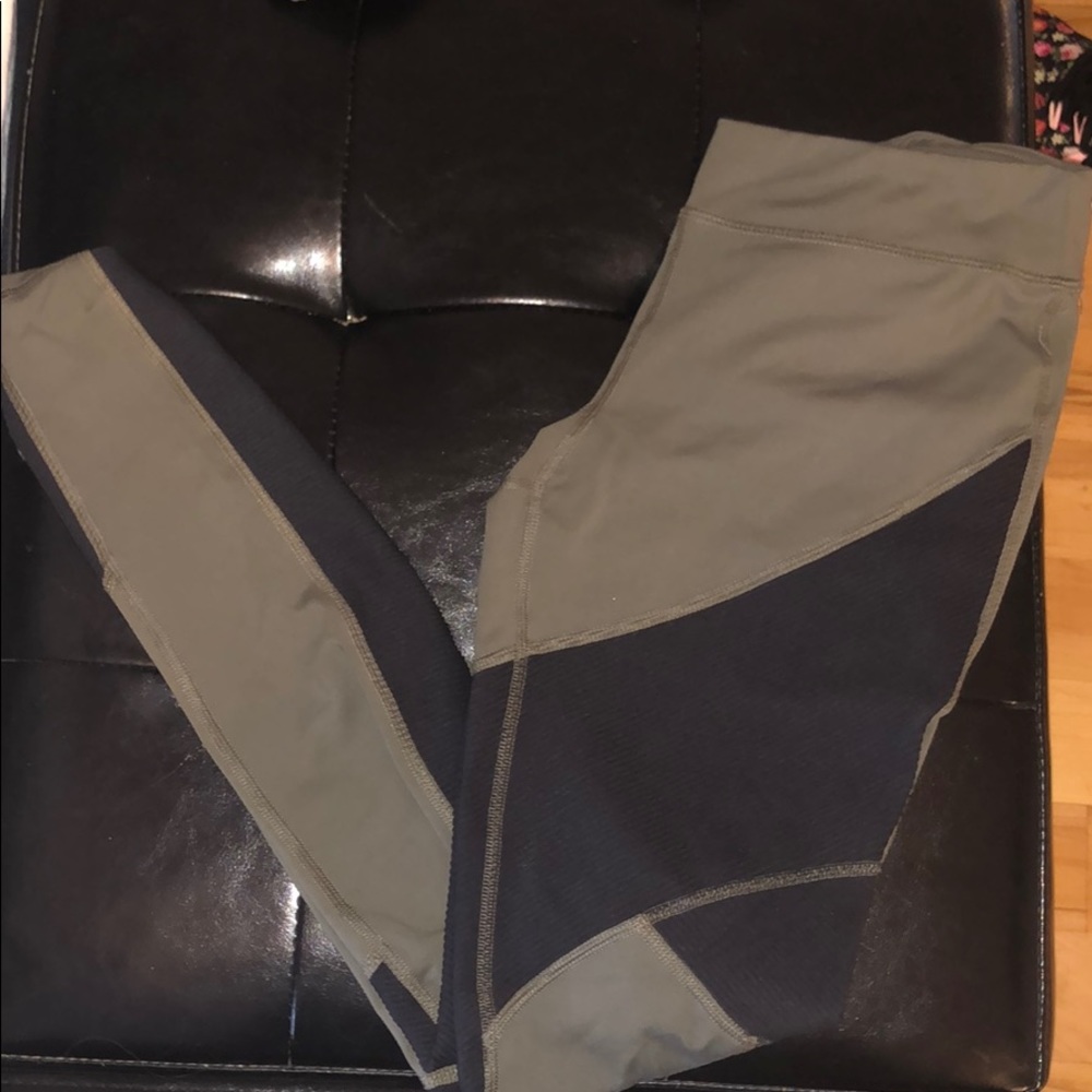 Champion army green leggings
